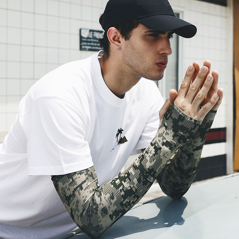 Outdoor Sport Gloves - Uv Solar Arm Sleeve Men Summer