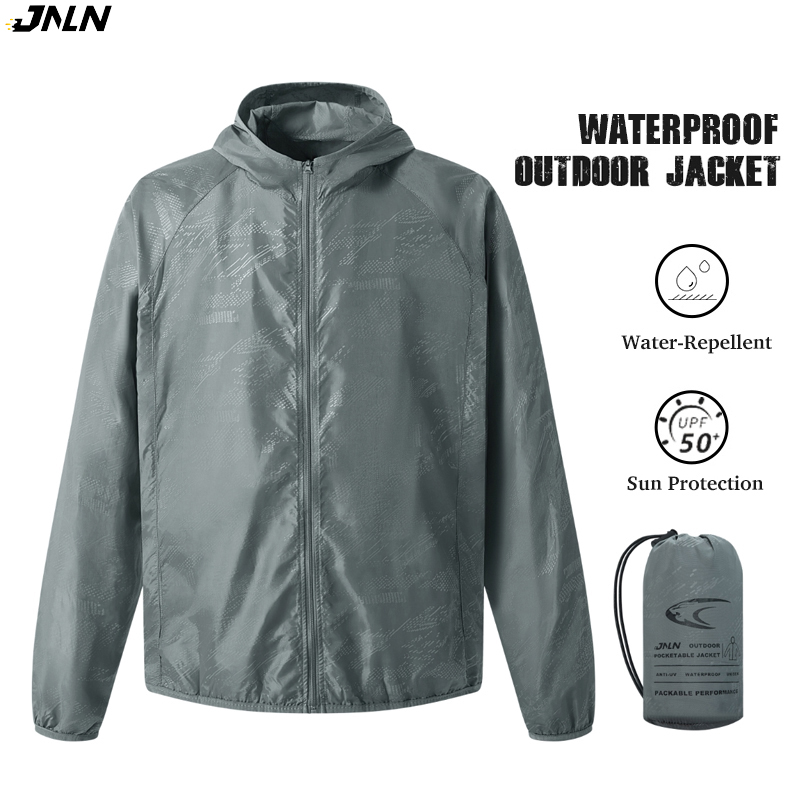 Outdoor Sport Windbreaker - JNLN Men's Women's Waterproof Hiking Jacket