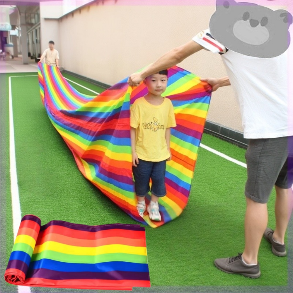 Outdoor Sport Activities For Kids - 3/5/8M Colorful Rainbow Kids Play Crawling