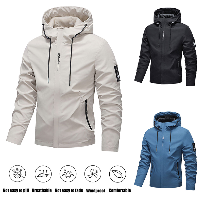 Outdoor Sport Windbreaker - Men Women Waterproof Hiking Jacket Outdoor