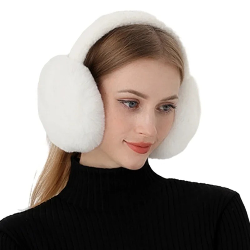 Furry Plush Ear Muffs for Cold - Outdoor Sport Activities For Kids review and price