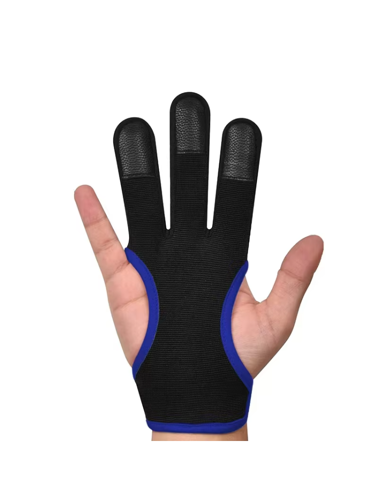 1PCS Archery 3 Fingers Glove G - Outdoor Sport Gloves review and price