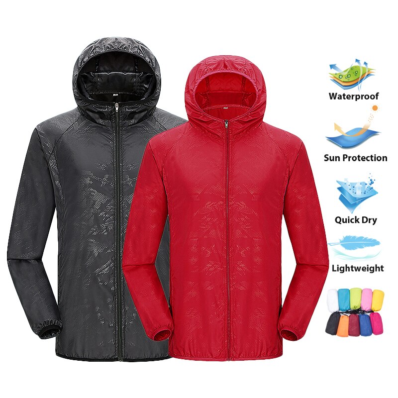 LNGXO Unisex Hiking Jacket Men - Outdoor Sport Windbreaker review and price