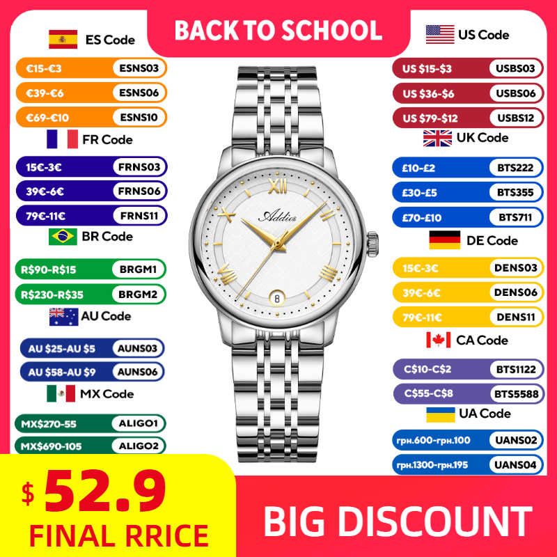 ADDIES Elegant Quartz Ladies W - Outdoor Sport Watch review and price