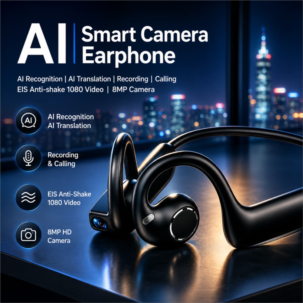 AI Smart Earphones 800W Smart  - Outdoor Sport Bar review and price
