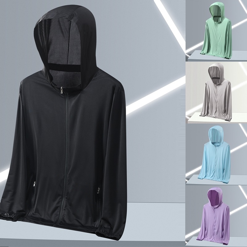 Extra Plus Size Men's Sun Prot - Outdoor Sport Windbreaker review and price