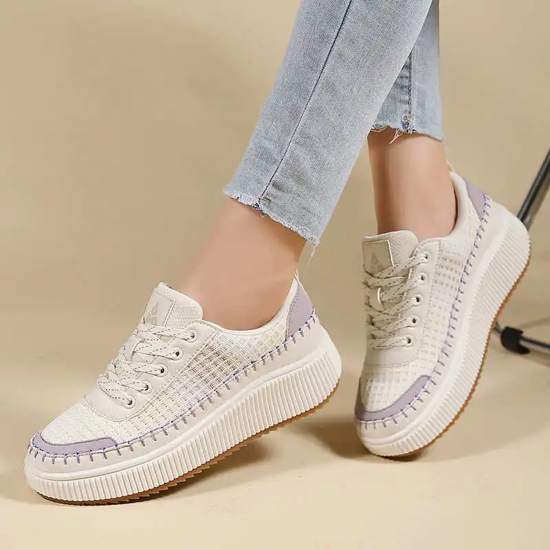 Brown Shoes Woman Flats Autumn - Outdoor Sport Use Class review and price
