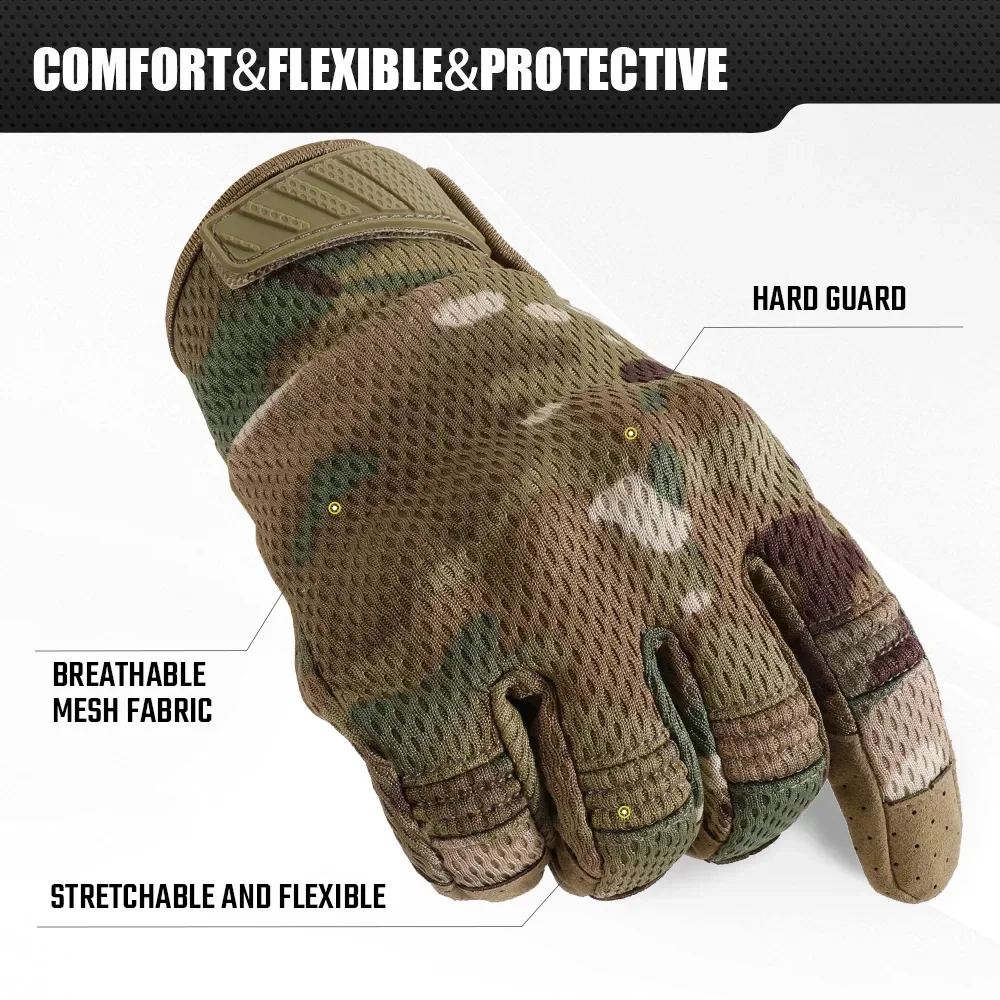 Camo Touch Screen Tactical Glo - Outdoor Sport Gloves review and price
