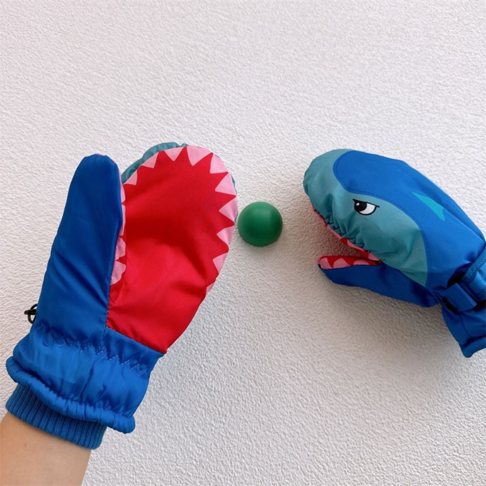 Cartoon Children Ski Gloves Wa - Outdoor Sport Gloves review and price