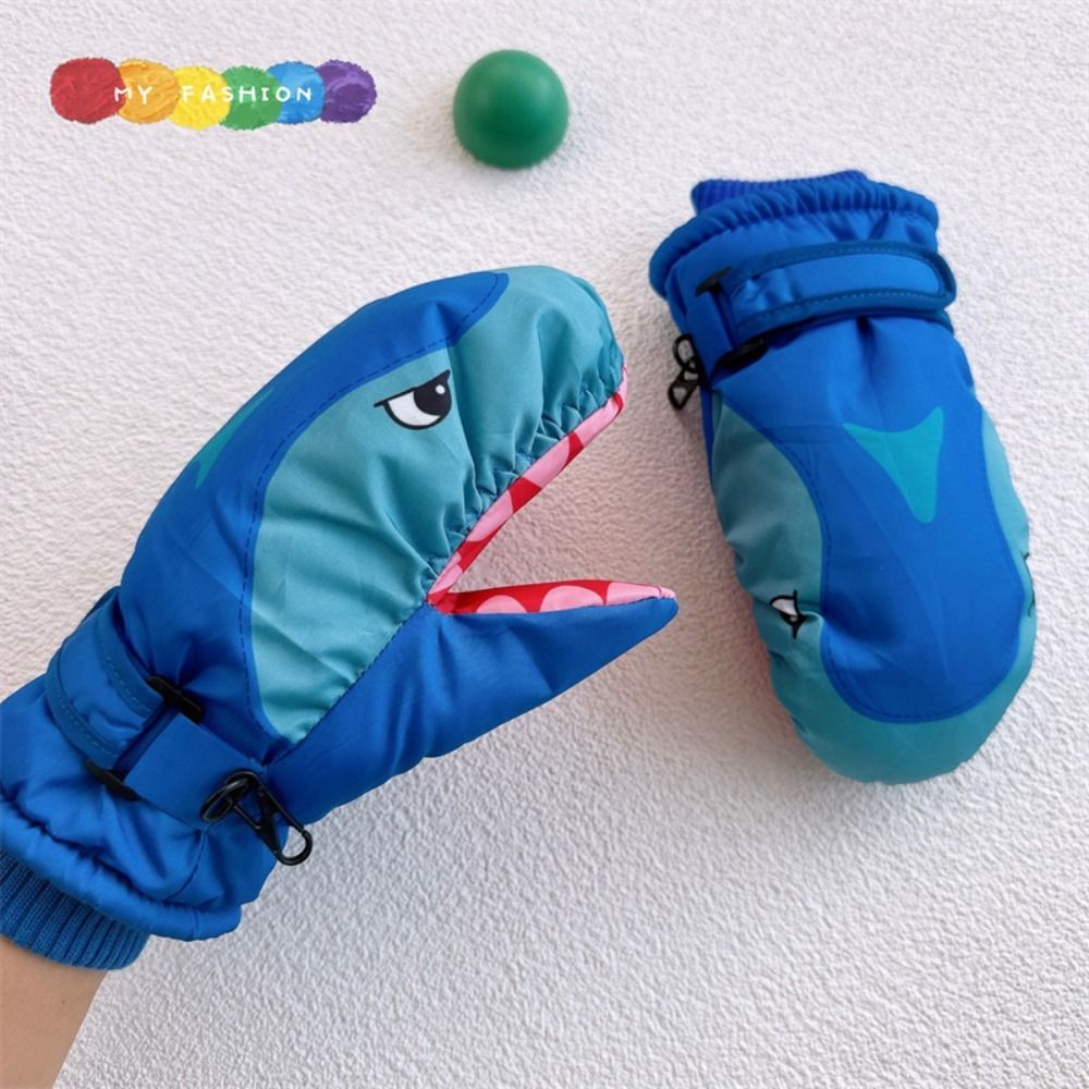 Cartoon Children Ski Gloves Wa - Outdoor Sport Gloves review and price