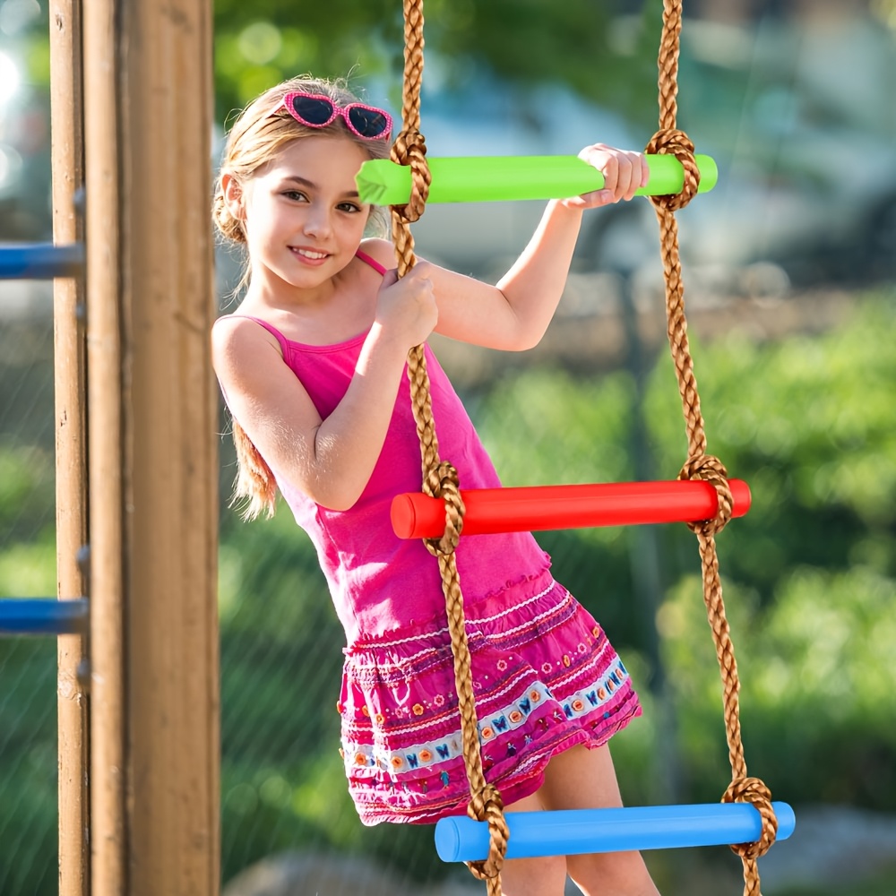1pc Colorful Kid Climbing Ladd - Outdoor Sport Activities For Kids review and price