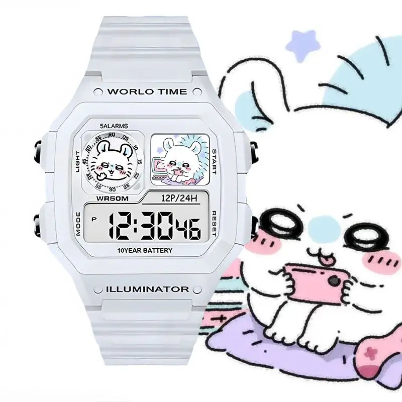Kawaii Chiikawa Anime Digital  - Outdoor Sport Watch review and price